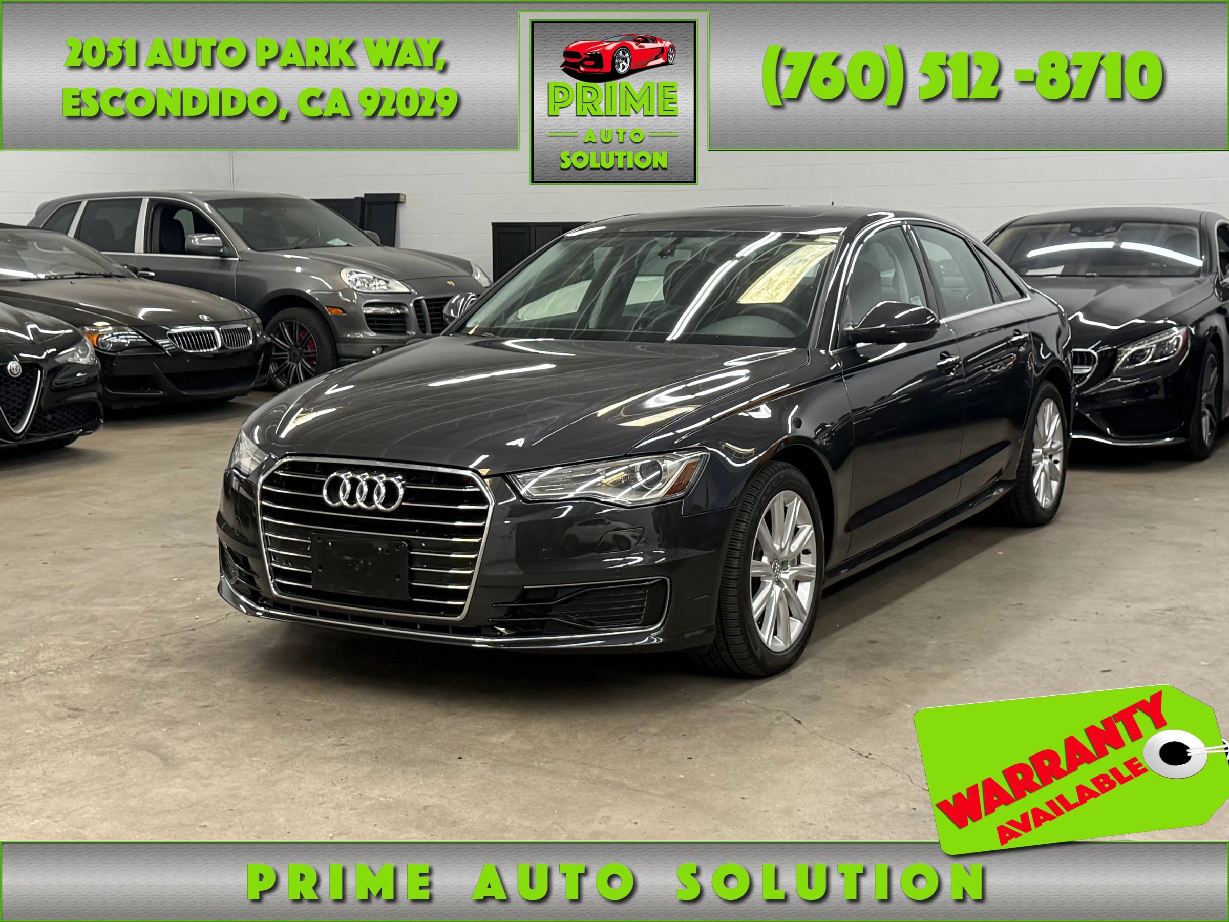 Used 2016 Audi A6 2.0T Premium Plus w/ Premium Plus Package FWD image 1
