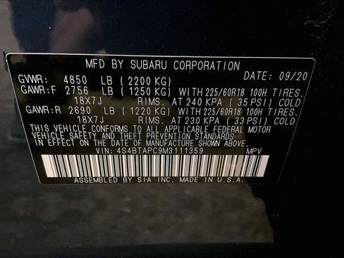 Used 2021 Subaru Outback Touring image 33