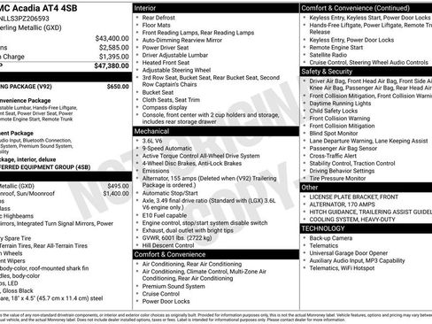 Certified 2023 GMC Acadia AT4 w/ Trailering Package AWD/4WD image 5