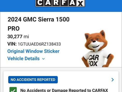 Used 2024 GMC Sierra 1500 Pro w/ Graphite Edition image 5