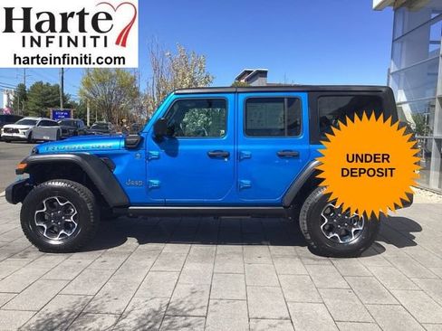 Used 2023 Jeep Wrangler Unlimited Rubicon 4xe AWD/4WD image 4