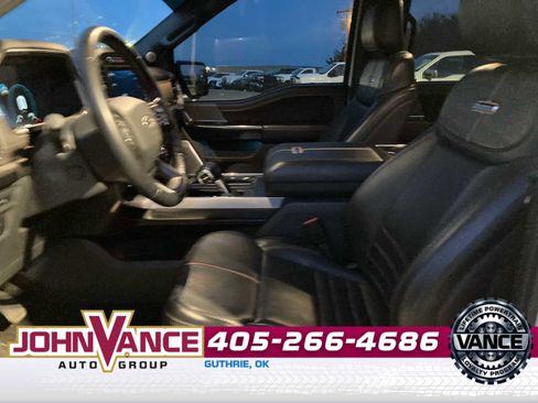 Used 2022 Ford F150 Platinum w/ Equipment Group 701A High image 3