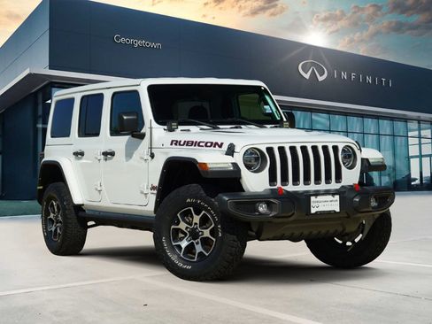 Used 2022 Jeep Wrangler Unlimited Rubicon w/ LED Lighting Group image 1