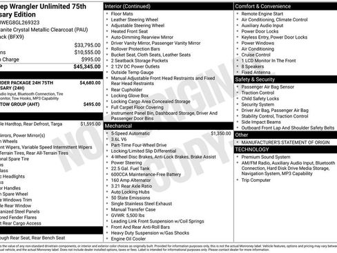 Used 2016 Jeep Wrangler Unlimited Sahara AWD/4WD image 4