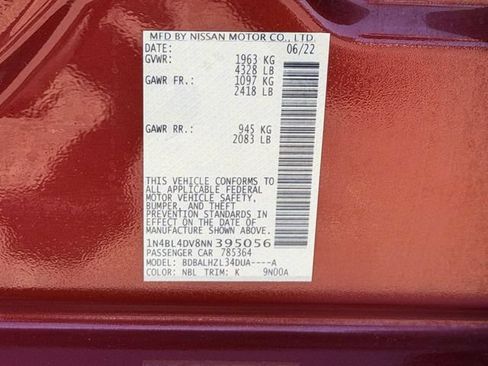 Used 2022 Nissan Altima 2.5 SV FWD image 24