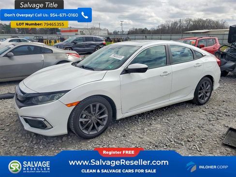 Used 2020 Honda Civic EX-L image 1