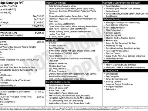 Used 2020 Dodge Durango R/T w/ Blacktop Package image 3