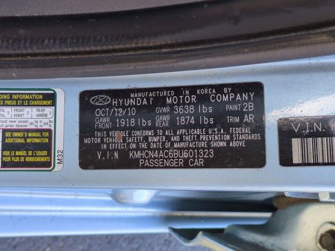 Used 2011 Hyundai Accent GLS w/ Premium Pkg 4 image 31