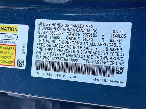 Used 2026 Honda Civic Sport image 30