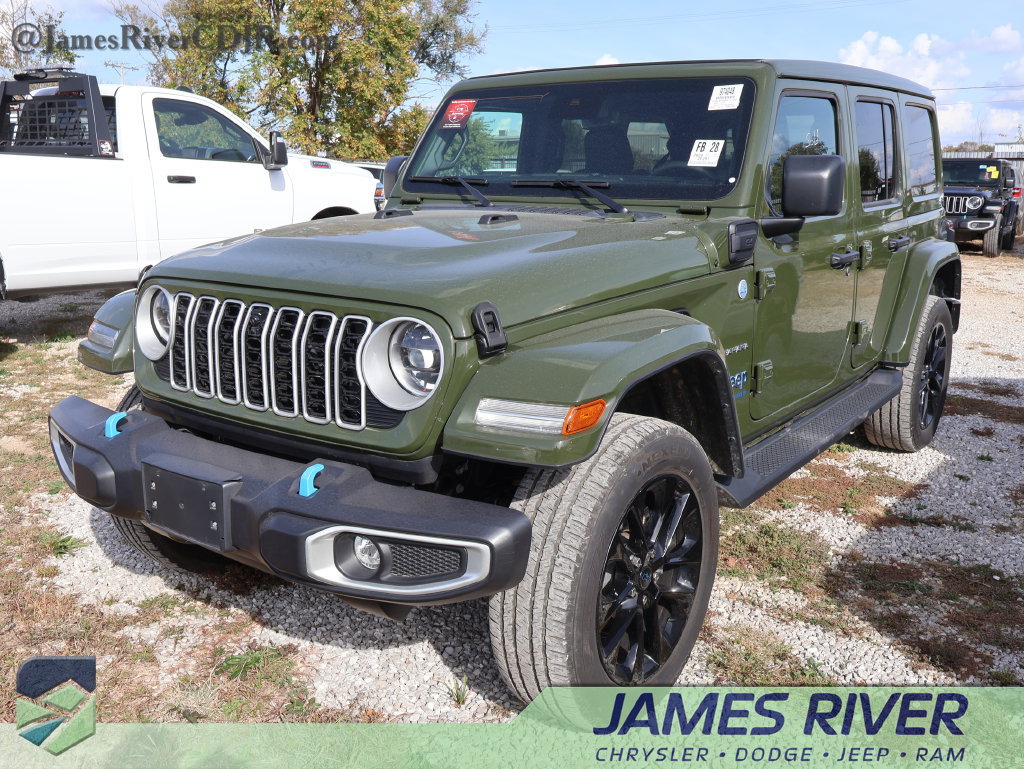 Used 2024 Jeep Wrangler Unlimited Sahara w/ Technology Group AWD/4WD 360° Tour
