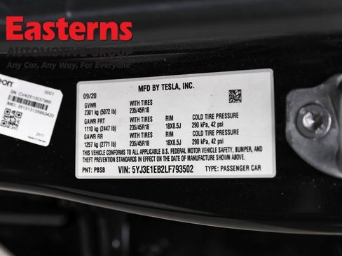 Used 2020 Tesla Model 3 Long Range image 31