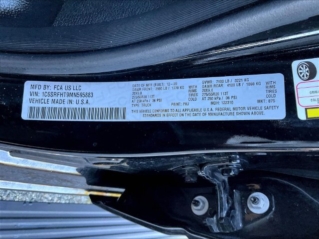Used 2021 RAM 1500 Limited AWD/4WD image 21