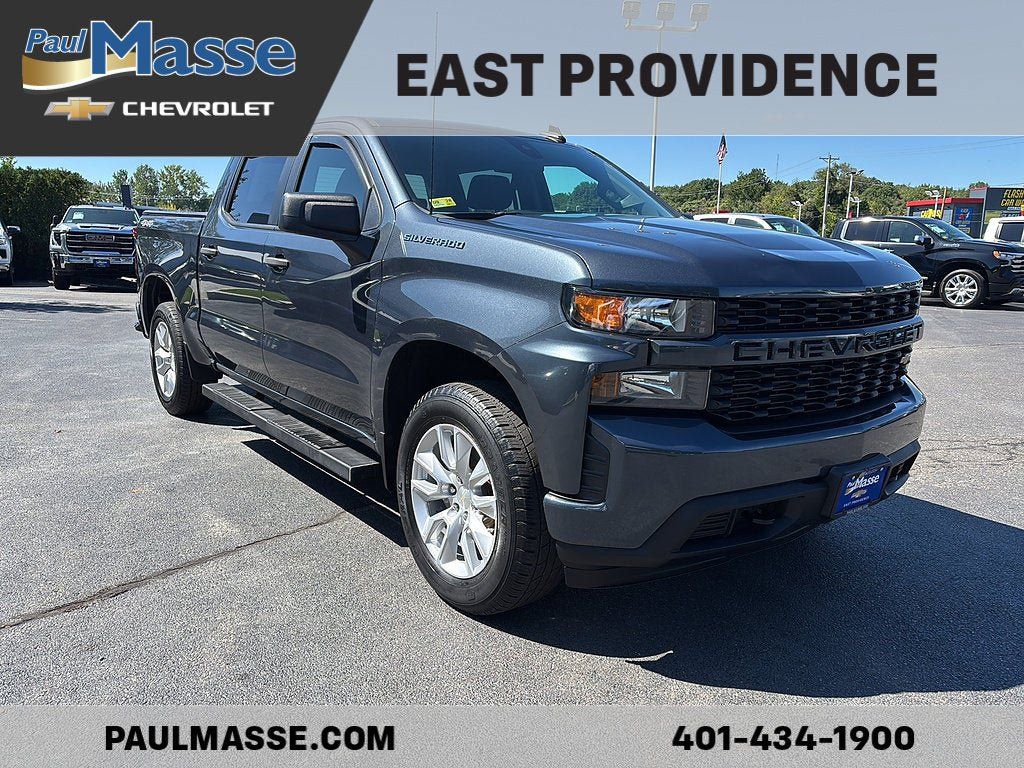 Certified 2022 Chevrolet Silverado 1500 Custom w/ Safety Confidence Package AWD/4WD image 3