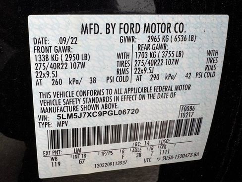 Used 2023 Lincoln Aviator Reserve w/ Equipment Group 201A image 14