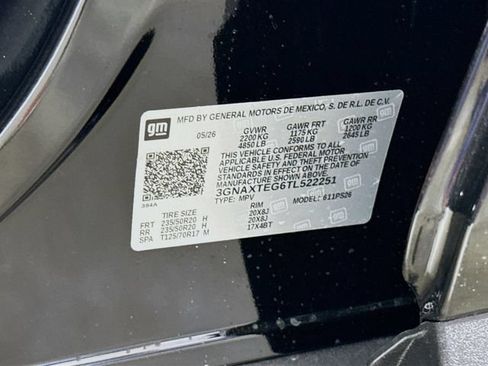 New 2026 Chevrolet Equinox RS AWD/4WD image 37