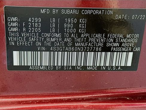 Used 2022 Subaru Impreza 2.0i AWD/4WD image 34
