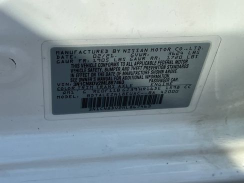 Used 2021 Nissan Versa S image 35