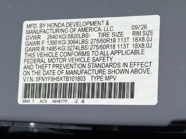 New 2026 Honda Passport TrailSport image 32