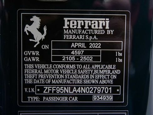 Certified 2022 Ferrari SF90 Stradale image 39