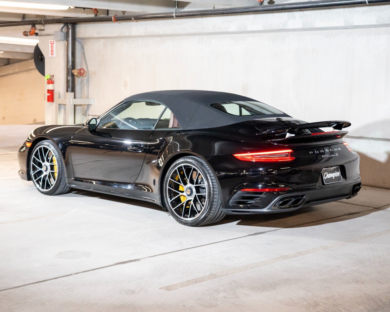 Certified 2019 Porsche 911 Turbo S AWD/4WD image 3