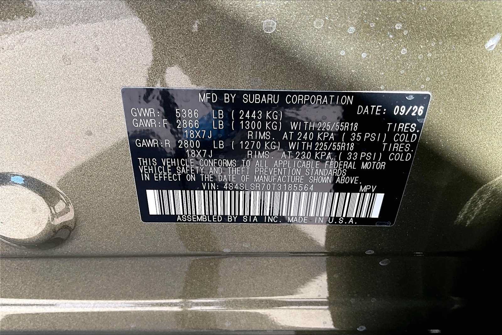 New 2026 Subaru Forester Touring AWD/4WD image 19
