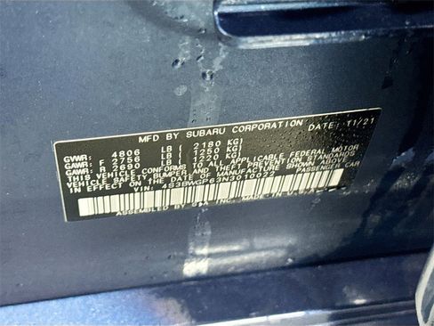 Certified 2022 Subaru Legacy Touring XT image 33