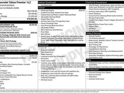 Used 2020 Chevrolet Tahoe Premier image 42