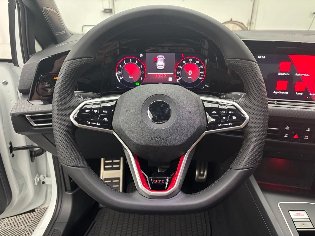 Used 2022 Volkswagen GTI SE w/ Black Wheel Package FWD image 17
