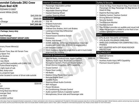 Used 2022 Chevrolet Colorado ZR2 AWD/4WD image 3