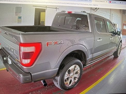 Used 2021 Ford F150 Platinum w/ Equipment Group 701A High image 3