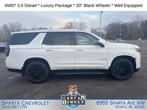 Used 2023 Chevrolet Tahoe LT w/ Luxury Package AWD/4WD image 2