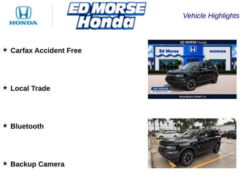 Used 2021 Ford Bronco Sport Outer Banks w/ Outer Banks Package AWD/4WD image 6