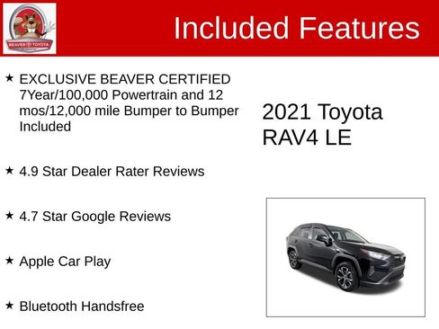 Used 2021 Toyota RAV4 LE FWD image 4