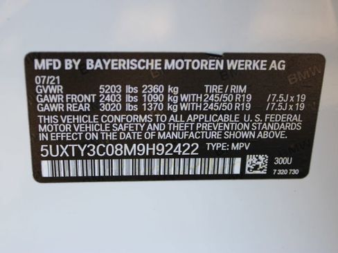 Used 2021 BMW X3 sDrive30i image 55