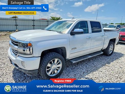 Used 2017 Chevrolet Silverado 1500 High Country AWD/4WD image 1