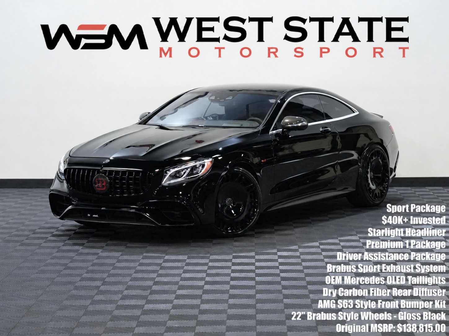 Used 2016 Mercedes-Benz S 550 4MATIC Coupe image 1