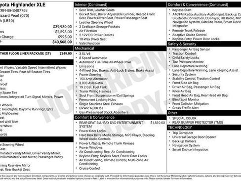Used 2017 Toyota Highlander XLE image 10
