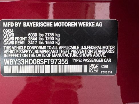 Used 2025 BMW i4 M50 w/ M Carbon Exterior Package AWD/4WD image 24