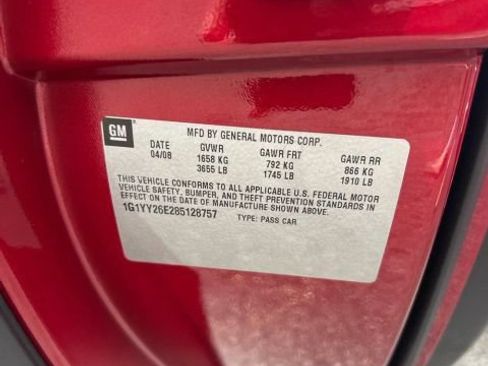 Used 2008 Chevrolet Corvette Z06 w/ Preferred Equipment Group RWD image 17
