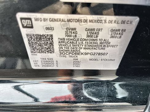 Used 2023 Chevrolet Silverado 1500 Custom AWD/4WD image 32