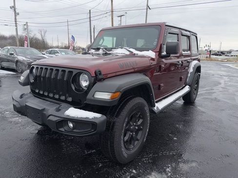 Used 2021 Jeep Wrangler Unlimited Sport image 3