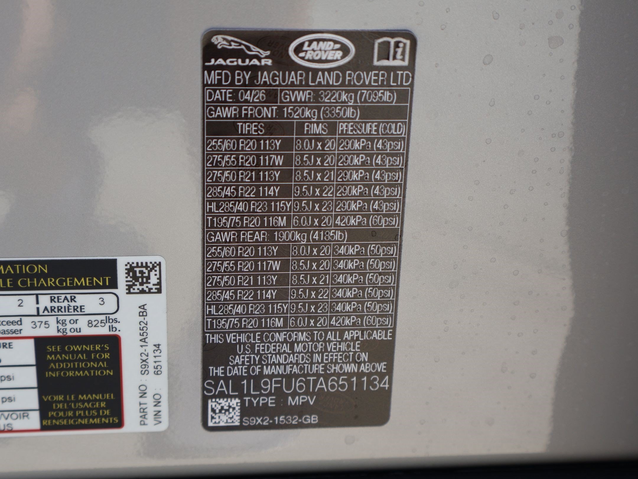 New 2026 Land Rover Range Rover Sport Dynamic SE AWD/4WD image 23