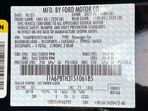 New 2026 Ford Mustang Premium image 48