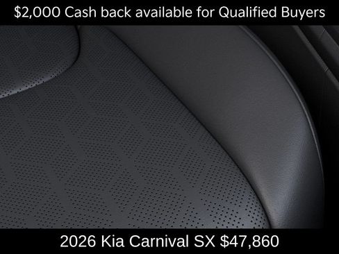 New 2026 Kia Carnival SX w/ SX Dark Edition Package FWD image 24