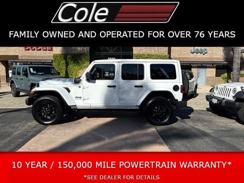 Certified 2025 Jeep Wrangler Unlimited Sahara w/ Safety Group AWD/4WD image 1
