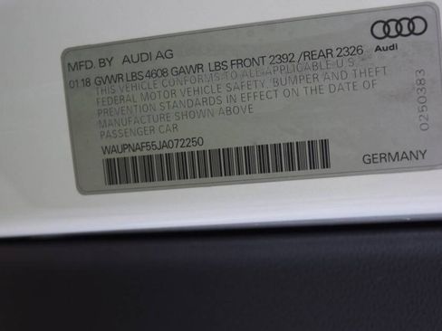 Used 2018 Audi A5 2.0T Premium Plus w/ Premium Plus AWD/4WD image 80