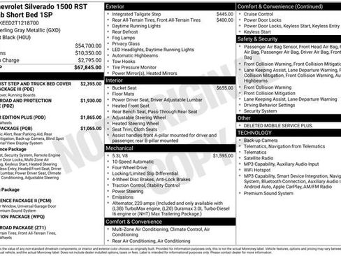 New 2026 Chevrolet Silverado 1500 RST AWD/4WD image 6