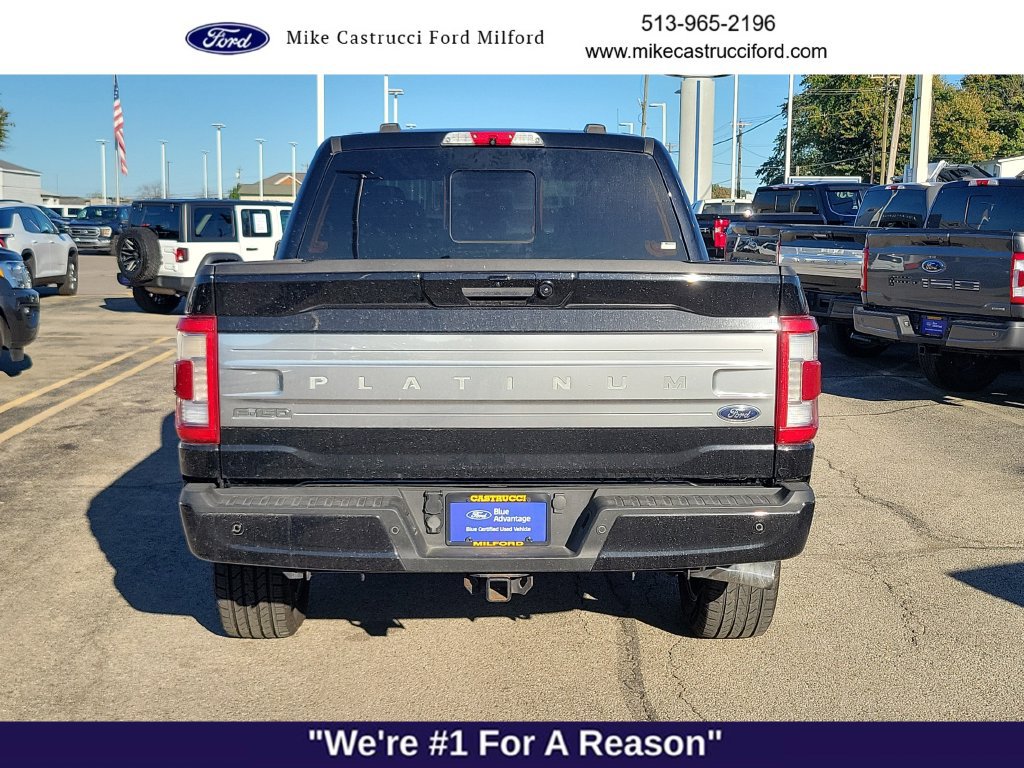 Certified 2021 Ford F150 Platinum w/ Equipment Group 701A High AWD/4WD image 4