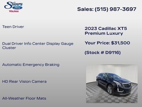 Used 2023 Cadillac XT5 Premium Luxury AWD/4WD image 28