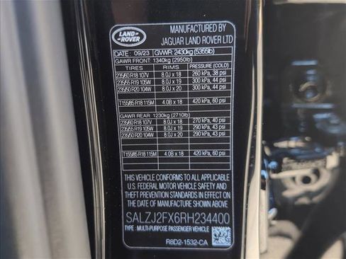 Used 2024 Land Rover Range Rover Evoque S image 26